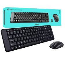 Logitech MK220 Wireless Keyboard and Mouse Set